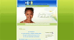 Desktop Screenshot of brioortho.com